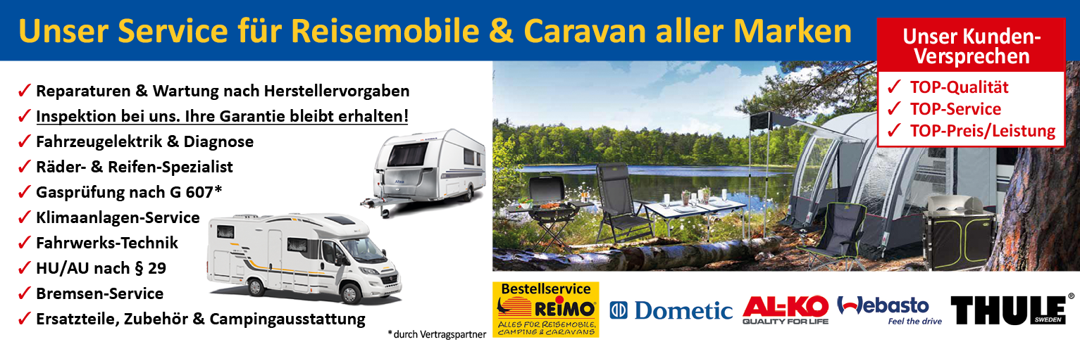 Reisemobil und Caravan Service Autohaus Wiaime